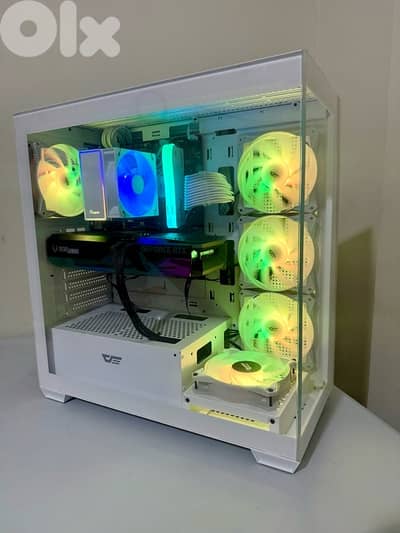 White Gaming PC – RTX 4060 8GB | i5-13400F | RGB Build