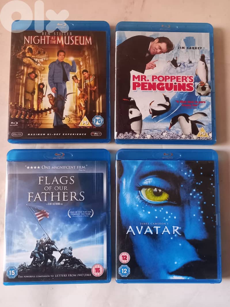 bluray movies list starting 6$ the movie 6