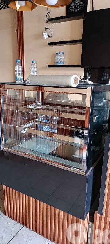 Display fridge inverter 120cm (berrad gateau tebrid hawa)