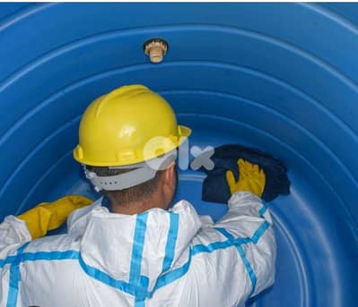 CristalView تنظيف و تعقيم خزانات المياه