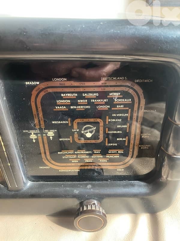 bakelit blaupunkt old radio working 1
