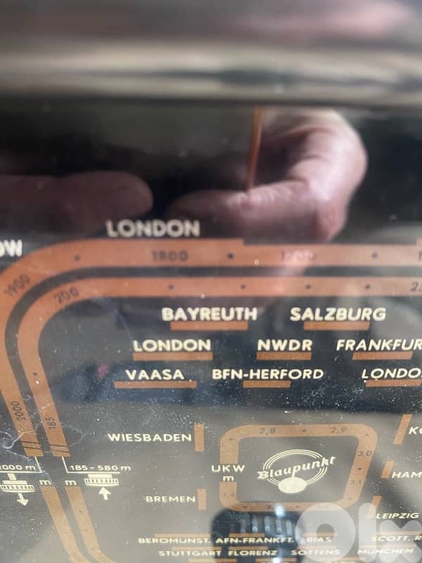 bakelit blaupunkt old radio working 3