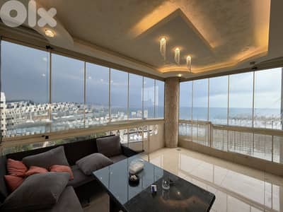 RWK629CA - Duplex for Rent In Kfaryassine with Open Sea View!