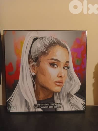 Ariana grande portrait artwork