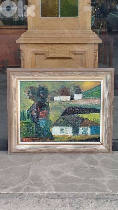 لوحة رسم زيتي اوروبية