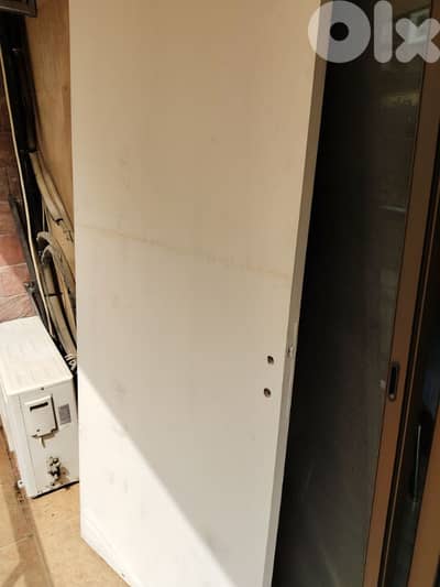 white door