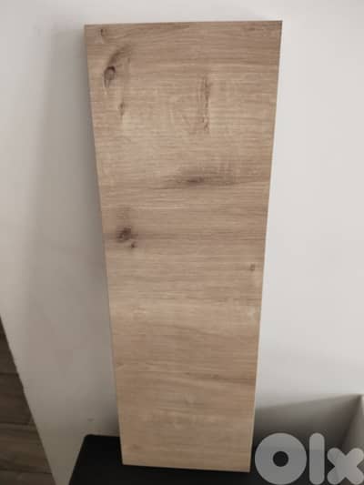 new wooden panels cut and belted