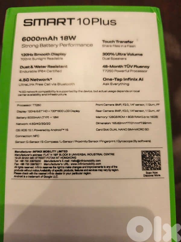Infinix Smart 10 Plus 5