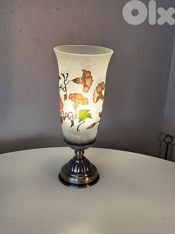 2 signed galle lamps 3