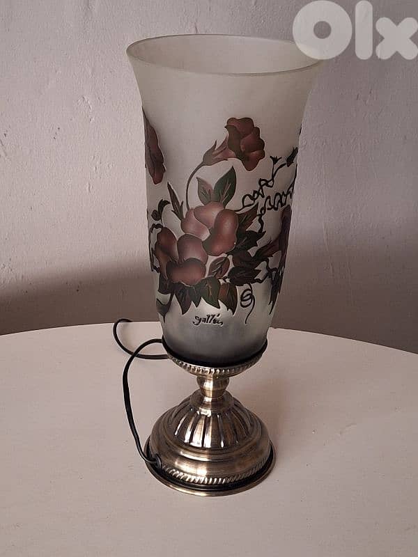 2 signed galle lamps 11