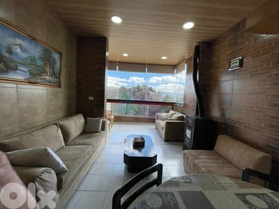 Furnished 1 bedroom Chalet+mountain view 4rent in Faitroun -  فيطرون