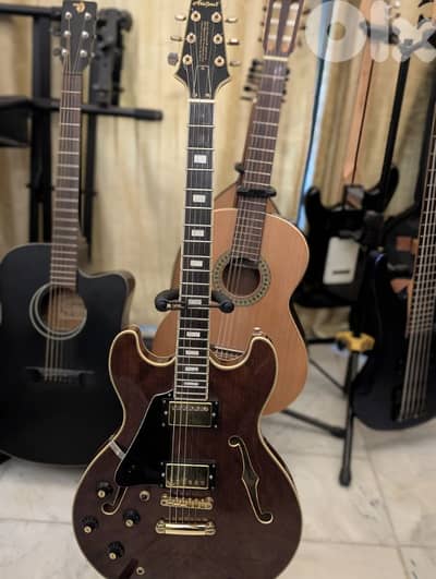 electric guitar aria pro ii ta-60 made in Japan hollow body