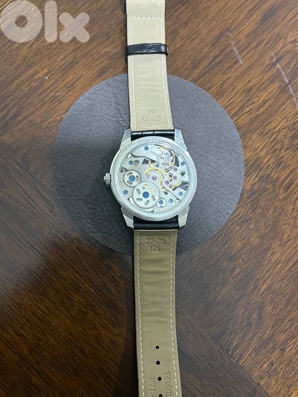 tissot skeleton watch 1