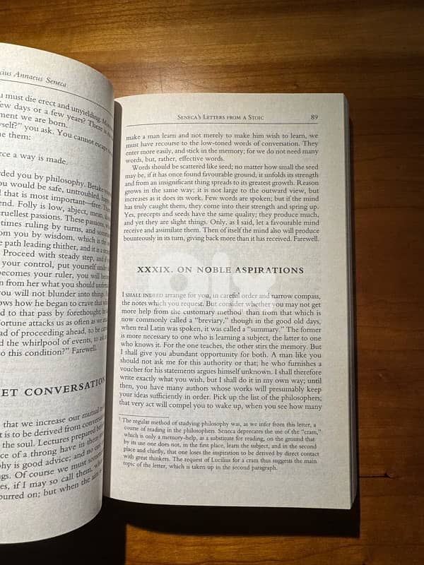 Seneca Letters from a stoic 2