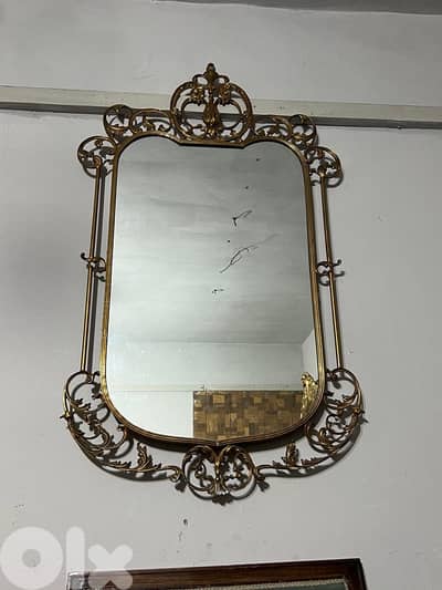 frensh mirroir bronze مراي برونز فرنسية ناعمة شغل روعة سعر لقطة