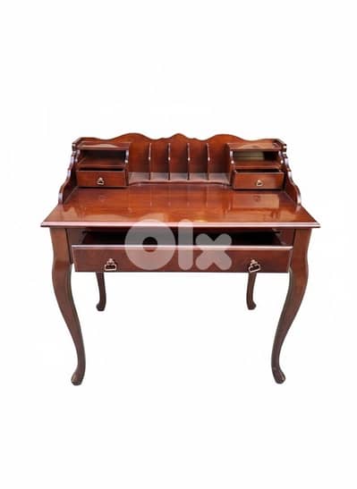 england secretre desk سكرتير مكتب انكليزية خشب جوز ناعمة سعر لقطة