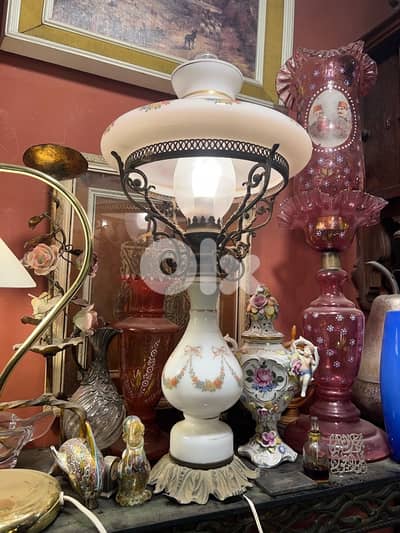 frensh lampadaire opaline لمبادير اوبلين فرنسي انارة روعة روعة