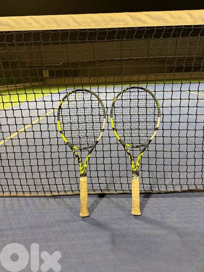 2 Tennis Rackets Babolat Pure Aero 98 2025