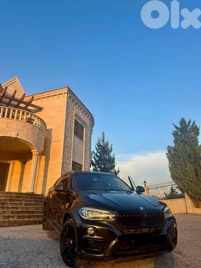 BMW X6 2018 Black-orange Company source
