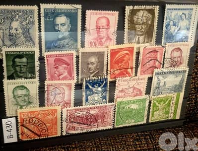 Ceskoslovakia since 1930's set of 20 stamps # B-430