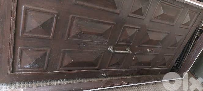 باب مدخل منزل حديد مع صندوق للبيع