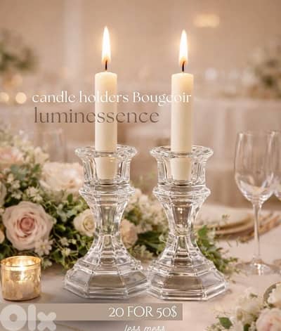 offer set of 20 candle holders