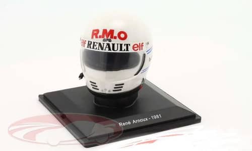 Rene Arnoux (Formula Renault Elf team 1981) Helmet model 1:5