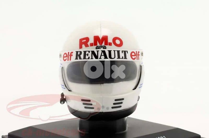 Rene Arnoux (Formula Renault Elf team 1981) Helmet model 1:5 3