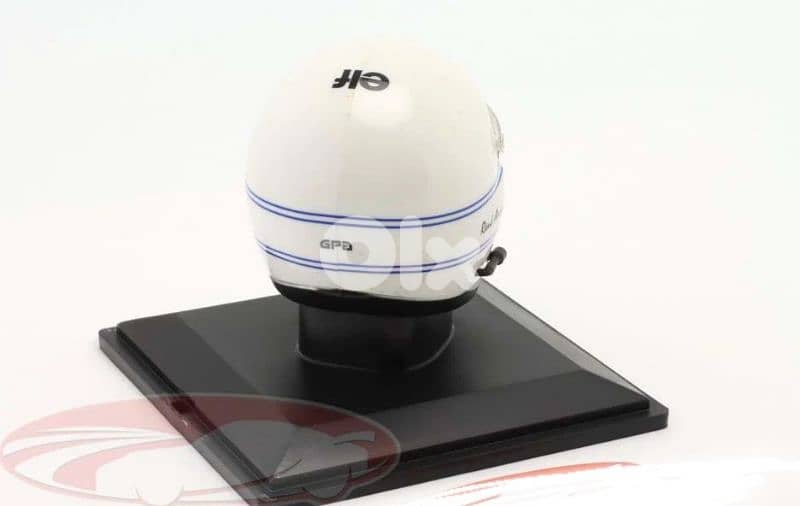 Rene Arnoux (Formula Renault Elf team 1981) Helmet model 1:5 5