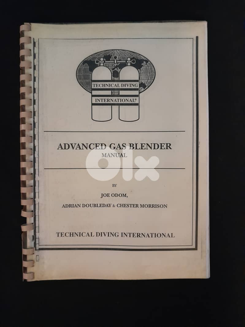 TDI SEMI-CLOSED CERCUIT REBREATHERS DIVER MANUAL $20 1
