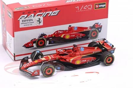 C. Leclerc Ferrari SF-24 #16(GP MONACO 2024) diecast car model 1;43