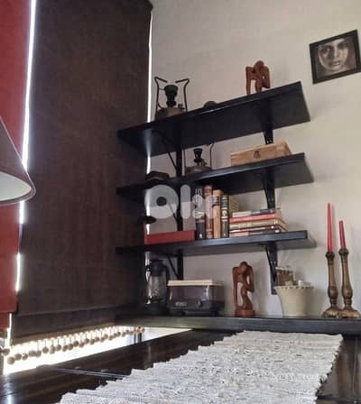 Decoration wooden shelves