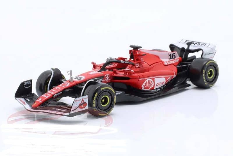 C. Leclerc Ferrari SF23 (GP Las Vegas 2023) diecast car model 1;43 1