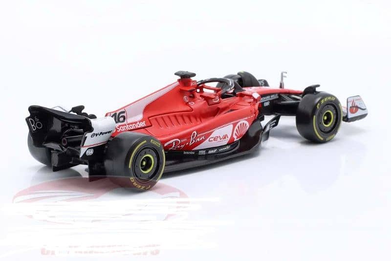 C. Leclerc Ferrari SF23 (GP Las Vegas 2023) diecast car model 1;43 3