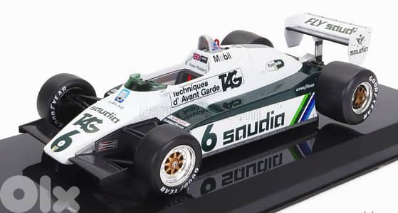 Keke Roseberg Williams FW08 (GP 1982,) diecast car model 1;24