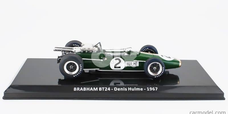 Denis Hulme Brabham BT24 (GP 1967) diecast car model 1;24 1