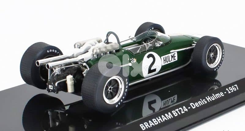 Denis Hulme Brabham BT24 (GP 1967) diecast car model 1;24 2