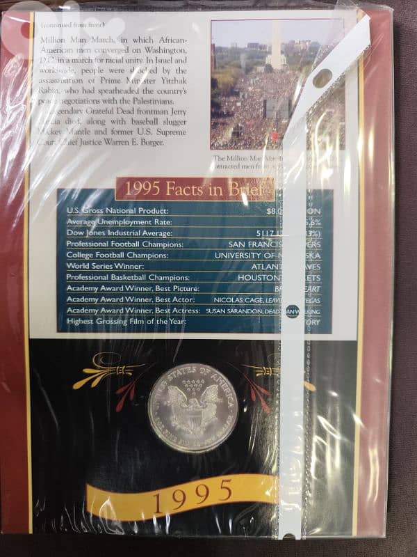 Round Silver Ounce with 24 kt gold plated 1