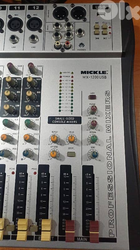 mixer 12ch with usb and effect 1