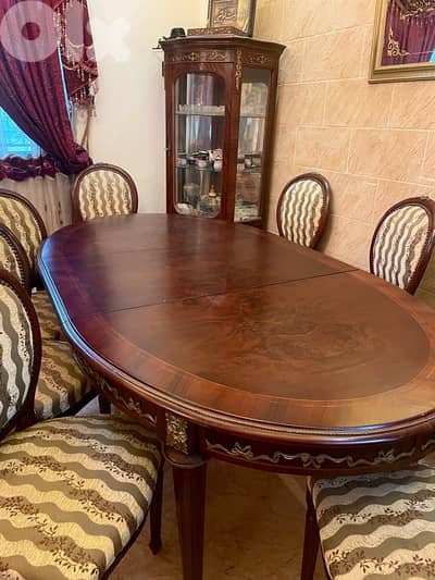 Classic vinatge wood dining table