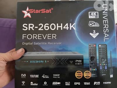 starsar h260 4k forever