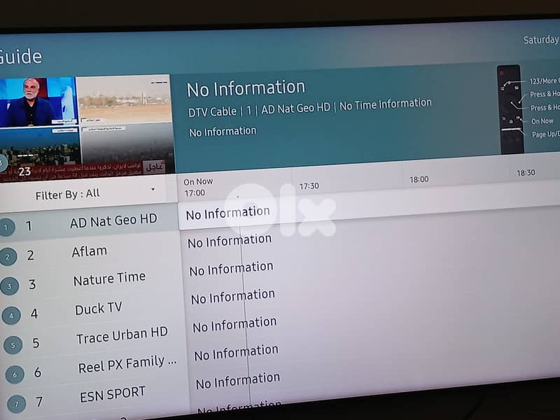 Like new Samsung smart QLED 65 inch TV 2