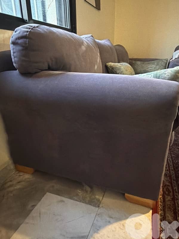 two sofa the same grey 2