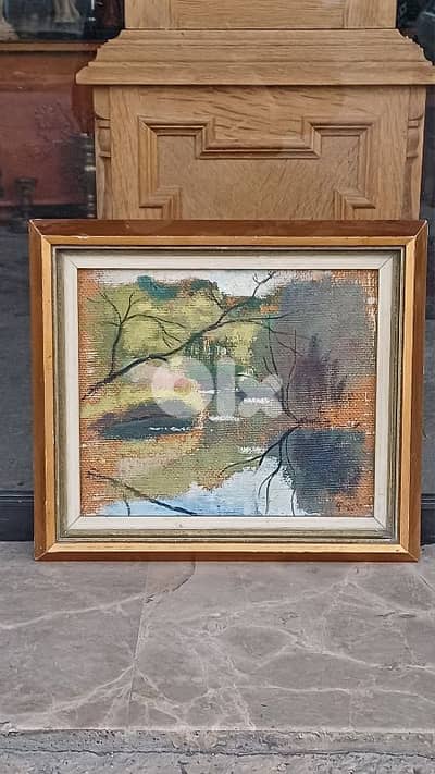 لوحة رسم زيتي اوروبية