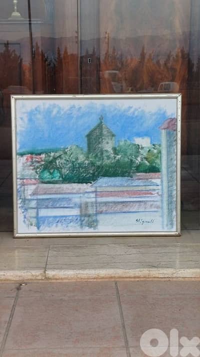 لوحة رسم زيتي اوروبية