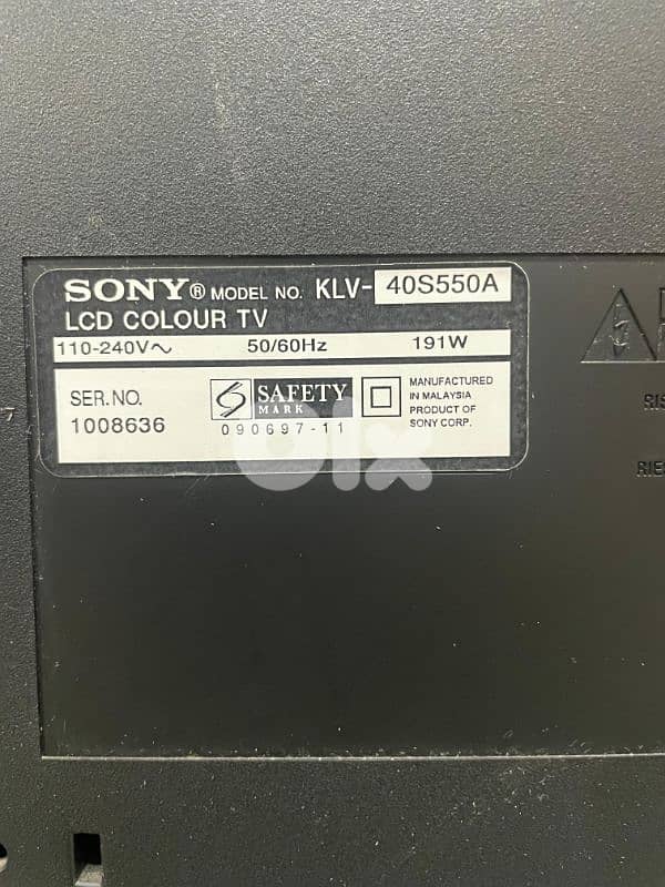 Sony TV for sale 3