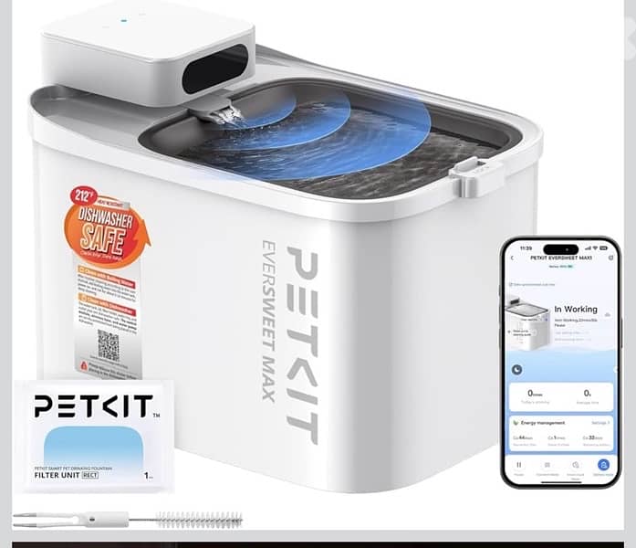 PETKIT EVERSWEET MAX2 Cordless and wifi controlled with App. 6