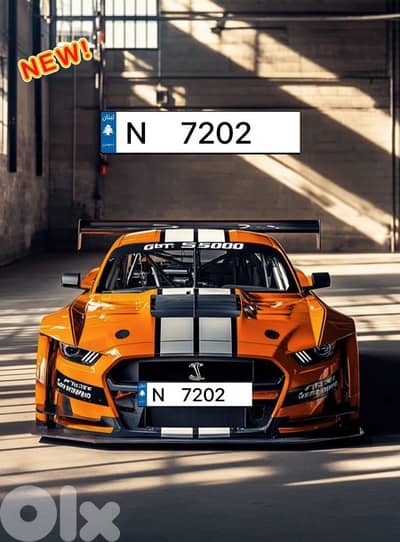Special car number: N 7202
