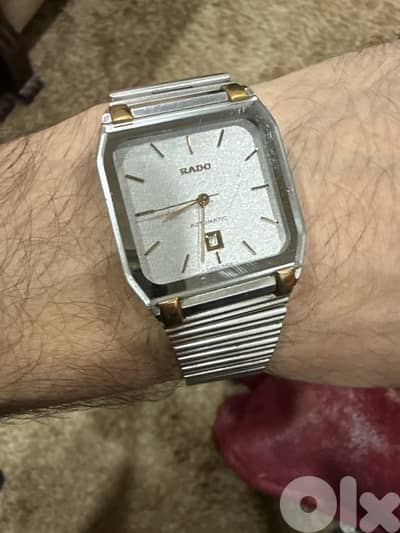 Vintage Rado Automatic Watch – Swiss Made – Original Bracelet