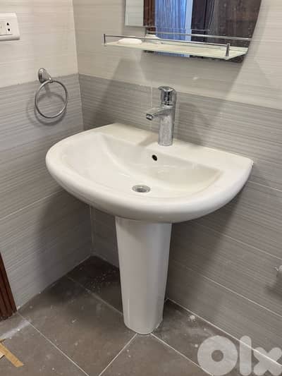 مغسلة جديدة